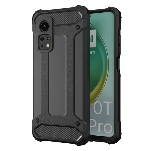 Hybrid Armor tok Xiaomi Mi 10T Pro / Xiaomi Mi 10T fekete - 1