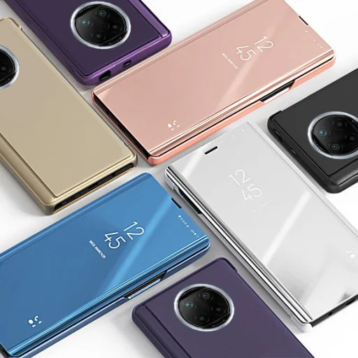 Clear View fliptok Xiaomi Mi 11 pink - 5