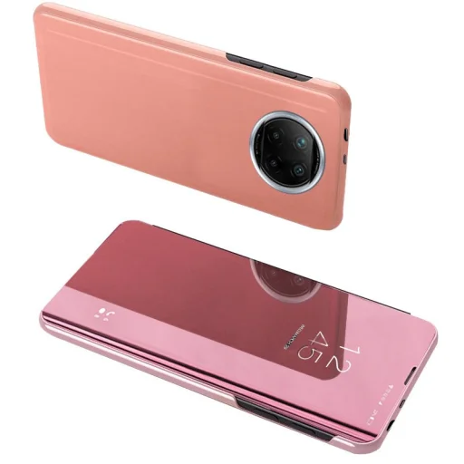 Clear View fliptok Xiaomi Mi 11 pink - 1