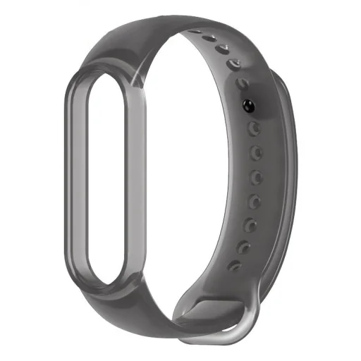 Szilikon Xiaomi Mi Band 5 óraszíj szürke - 1