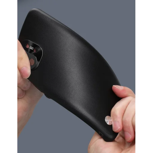 Xiaomi Mi 11 Baseus Alloy Leather tok kameravédelemmel fekete (WIXM11-01) - 13