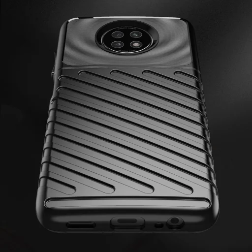 Thunder fokozott védelmet biztosító flexibilis TPU tok Xiaomi Redmi Note 9T 5G zöld - 6