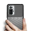 Xiaomi Redmi Note 10 Pro fekete Thunder fokozott védelmet biztosító flexibilis TPU tok thumbnail
