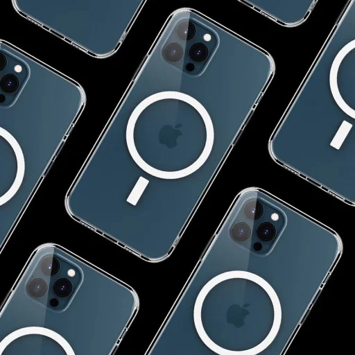 iPhone 12/ 12 Pro Joyroom Michael Series mágneses tok (MagSafe kompatibilis) átlátszó (JR-BP747) - 10