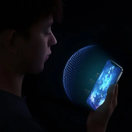 iPhone 12 Pro Max Joyroom Knight Series 2,5D Gaming kIjelzővédő üvegfólia fekete (JR-PF627) - 9