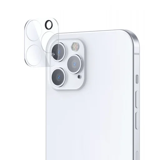 iPhone 12 Pro Max Joyroom Mirror Series Kamera védő üvegfólia átlátszó (JR-PF731) - 1
