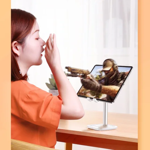 Joyroom Enjoy Series Univerzális asztali telefontartó fehér (JR-ZS203) - 11