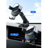 JOYROOM JR-ZS212 Gravity autós telefontartó műszerfalra helyezhető vezeték nélküli Qi töltéssel 15W sötétszürke thumbnail
