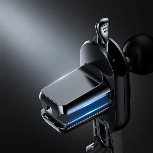 JOYROOM JR-ZS212 Gravity autós telefontartó műszerfalra helyezhető vezeték nélküli Qi töltéssel 15W sötétszürke - 13