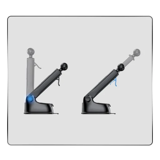 JOYROOM JR-ZS212 Gravity autós telefontartó műszerfalra helyezhető vezeték nélküli Qi töltéssel 15W sötétszürke - 16