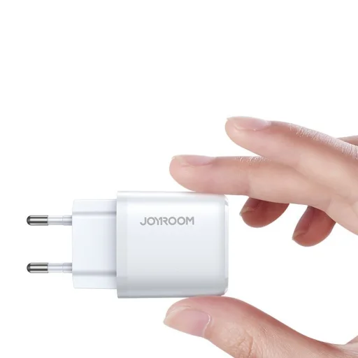 Joyroom Hálózati töltő adapter USB Type-C 20W PD QC 3.0 AFC SCP fehér (NRT-DY139E) - 13