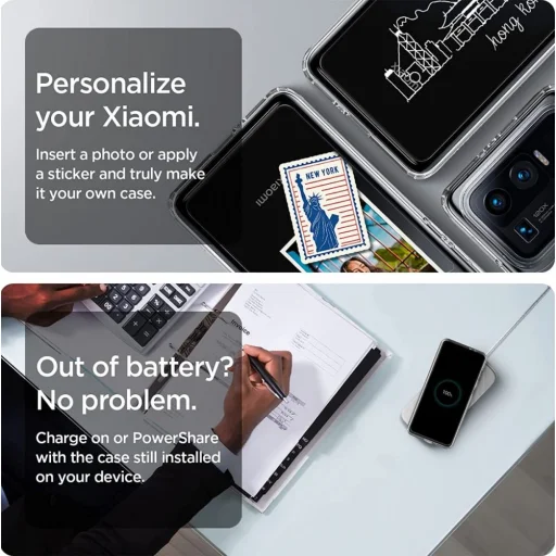 Spigen Ultra Hybrid tok Xiaomi Mi 11 Ultra Crystal Clear (ACS03034) - 6