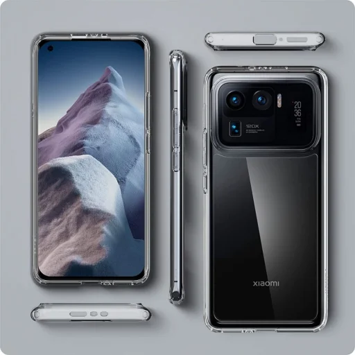 Spigen Ultra Hybrid tok Xiaomi Mi 11 Ultra Crystal Clear (ACS03034) - 5