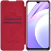 Xiaomi Redmi 9T Nillkin Qin bőr fliptok piros thumbnail