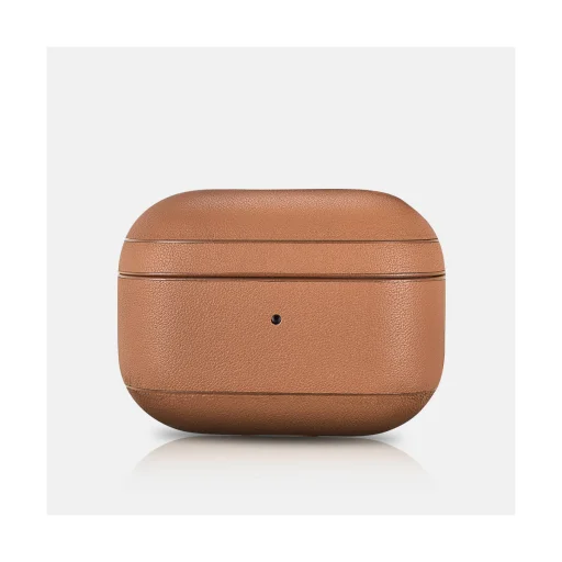iCarer Classic Nappa bőr tok AirPods Pro 1/2 barna - 1