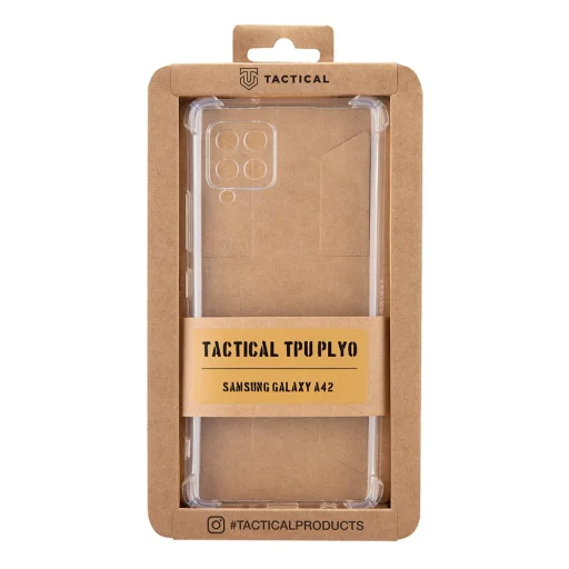 Tactical Pylo TPU tok Samsung A42 5G átlátszó - 3
