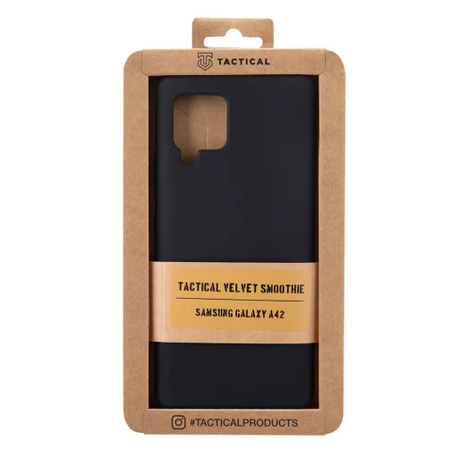 Tactical Velvet Smoothie Samsung Galaxy A42 5G tok Asphalt színben - 4