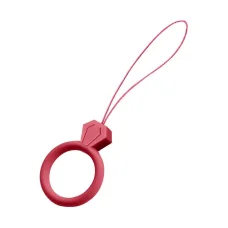 Szilikon telefon függelék kiegészítő gyémánt gyűrű mintájú lila