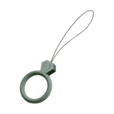 Szilikon telefon függelék kiegészítő gyémánt gyűrű mintájú zöld