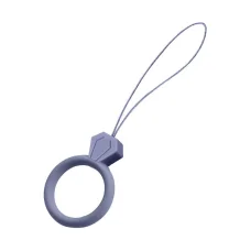 Szilikon telefon függelék kiegészítő gyémánt gyűrű mintájú ibolya