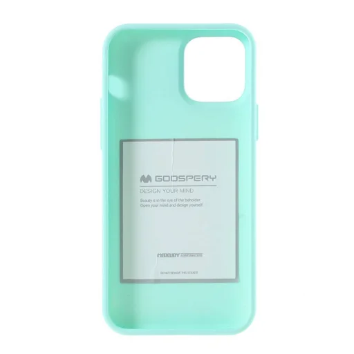 iPhone 12/ 12 Pro Soft Jelly szilikon tok menta - 6