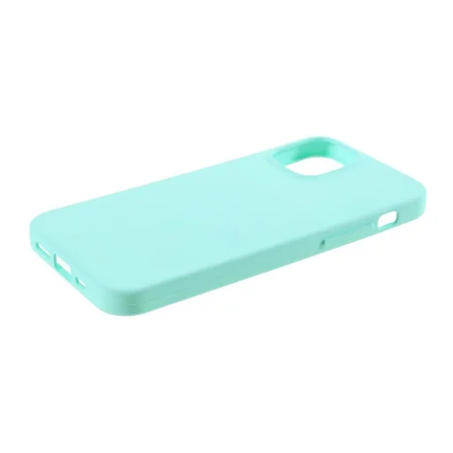 iPhone 12/ 12 Pro Soft Jelly szilikon tok menta - 4
