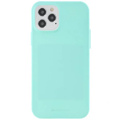iPhone 12/ 12 Pro Soft Jelly szilikon tok menta - 1