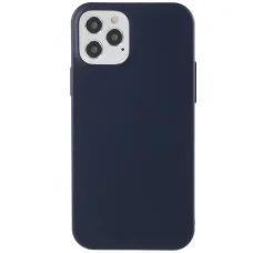 iPhone 12/ 12 Pro Soft Jelly szilikon tok sötétkék