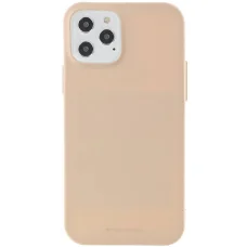 iPhone 12 Pro Max Soft Jelly szilikon tok homok színben