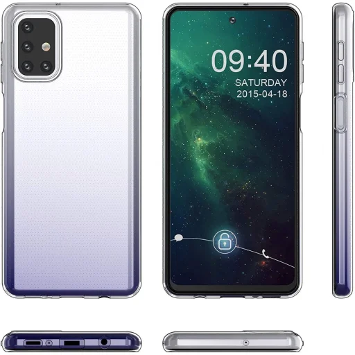 Mercury Jelly szilikon tok SAMSUNG GALAXY M31S átlátszó - 7