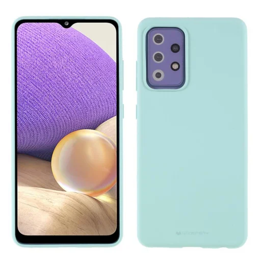 SAMSUNG GALAXY A52 5G Soft Jelly szilikon tok menta - 1