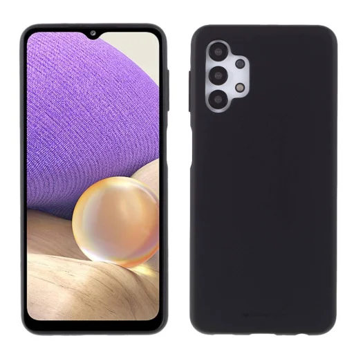 SAMSUNG A32 5G Soft Jelly szilikon tok fekete - 1