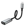HOCO USB Type-C - HDMI 4K 30Hz adapter fekete thumbnail