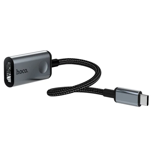 HOCO USB Type-C - HDMI 4K 30Hz adapter fekete - 3