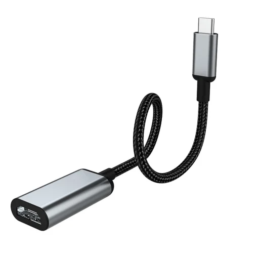 HOCO USB Type-C - HDMI 4K 30Hz adapter fekete - 5