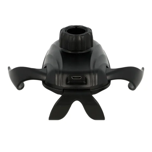 Univerzális Gravity autós telefontartó + vezeték nélküli töltő 15W szellőzőre fekete - 2