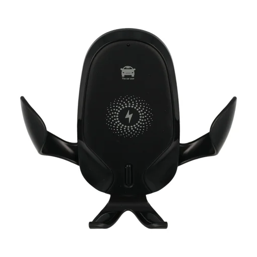 Univerzális Gravity autós telefontartó + vezeték nélküli töltő 15W szellőzőre fekete - 1