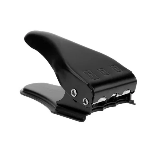 3in1 SIM kártya vágó MICRO SIM/NANO SIM fekete - 2