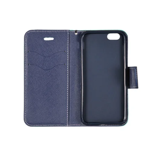 SAMSUNG GALAXY S20 Fancy fliptok sötétkék / pink telefontok - 2