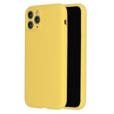 iPhone 13 mini Vennus szilikon Lite tok citromsárga