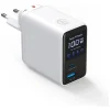 4smarts GaN Flex Screen AI 100W 2xUSB-C + USB-A sieťový nabíjací adaptér biely thumbnail
