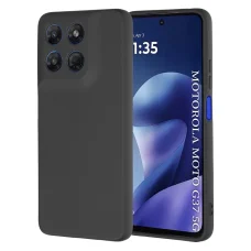 Techsuit - SoftFlex - Motorola Moto G37 / G37 Power / G47 - Fekete tok