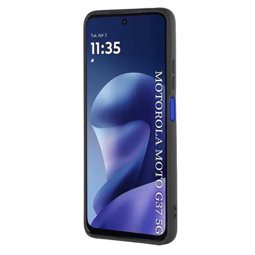 Techsuit - SoftFlex - Motorola Moto G37 / G37 Power / G47 - Fekete tok - 2