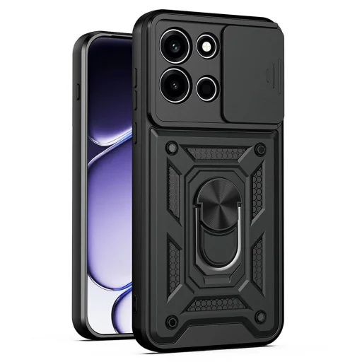 Čierne puzdro Techsuit CamShield pre OnePlus Nord 6 - 1