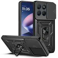 Techsuit - CamShield Series - Motorola Moto G37 - Fekete tok