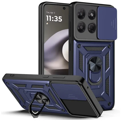  Motorola Moto G37 Power Kék Techsuit - CamShield Sorozat tok - 1