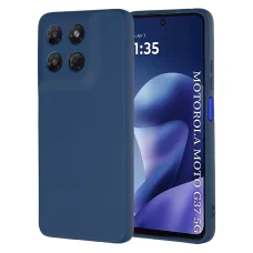 Techsuit - SoftFlex - Motorola Moto G37 / G37 Power / G47 - Sötétkék tok