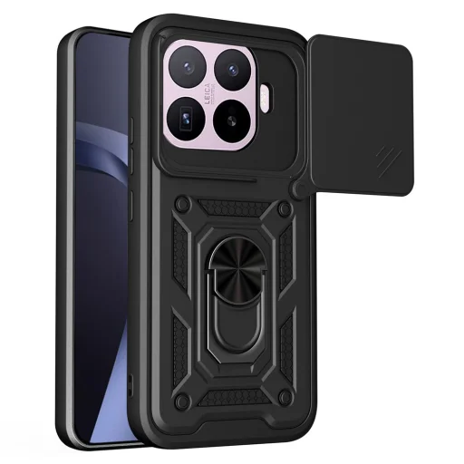 Techsuit - CamShield sorozat - Xiaomi 17T Pro - Fekete tok - 1
