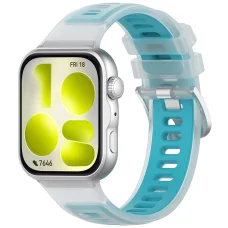 Techsuit - Remienok (W084) - Huawei Watch Fit 3 / Fit 4 / Fit 4 Pro / Fit 5 / Fit 5 Pro - Tyrkysová