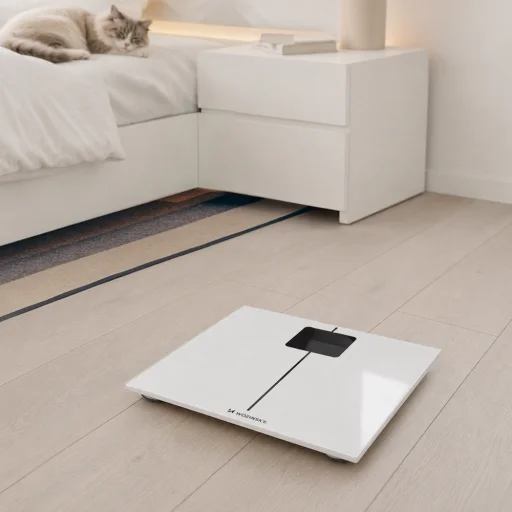 Wozinsky WIWL-180 Bluetooth inteligentná kúpeľňová váha - biela - 6
